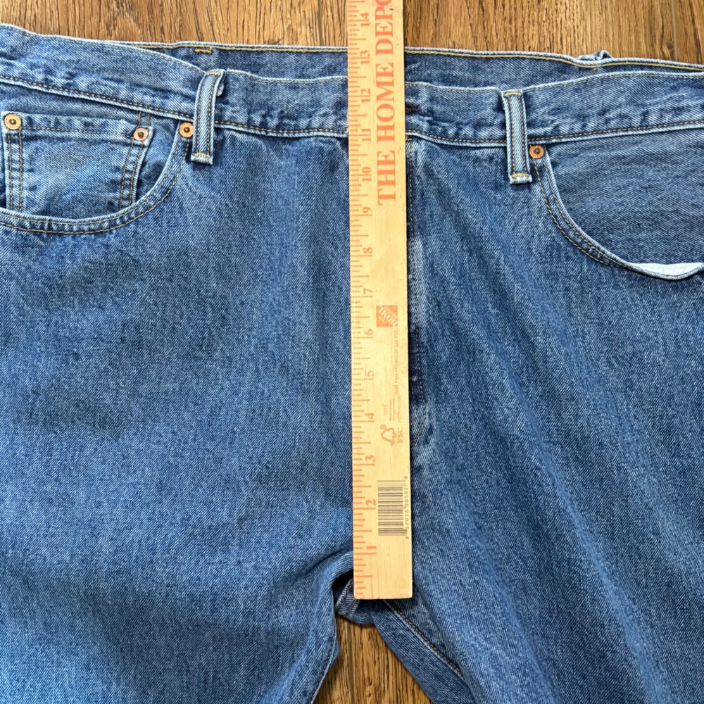 Levi's 501 XX Original Mens Jeans 40x30 Medium Wash Blue Button Fly Denim READ - Picture 5 of 12
